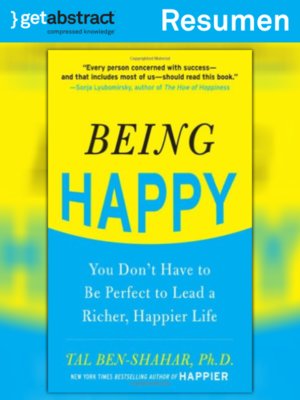 cover image of Ser feliz (resumen)